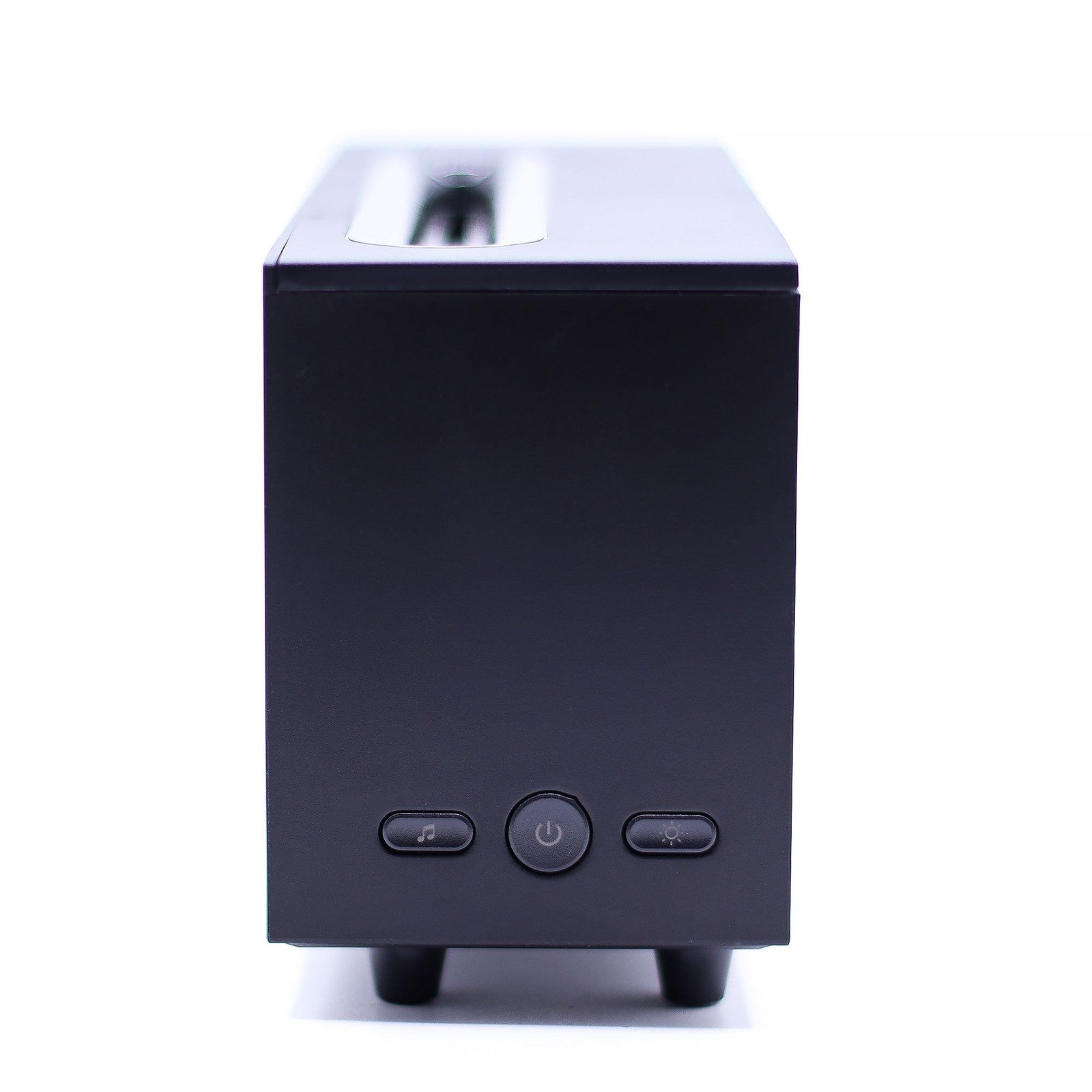Flame Effect Aroma Diffuser with Birdsound - Black USB - Colour Change