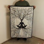 Cotton Wall Art (70x110cm) - Chakra Earth Connection